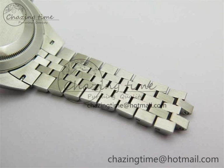 DateJust 41 126334 ZF 1:1 Best Edition 904L Steel Blue Dial Roman Marker on Jubilee Bracelet A Breathable 2440
