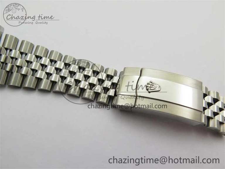 DateJust 41 126334 ZF 1:1 Best Edition 904L Steel Blue Dial Roman Marker on Jubilee Bracelet A Breathable 2440