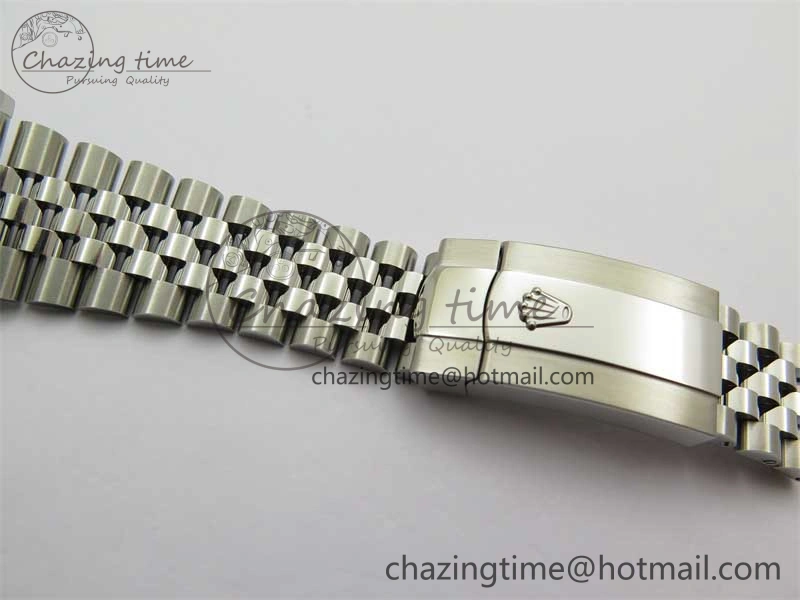 DateJust 41 126334 ZF 1:1 Best Edition 904L Steel Blue Dial Roman Marker on Jubilee Bracelet A Breathable 2440