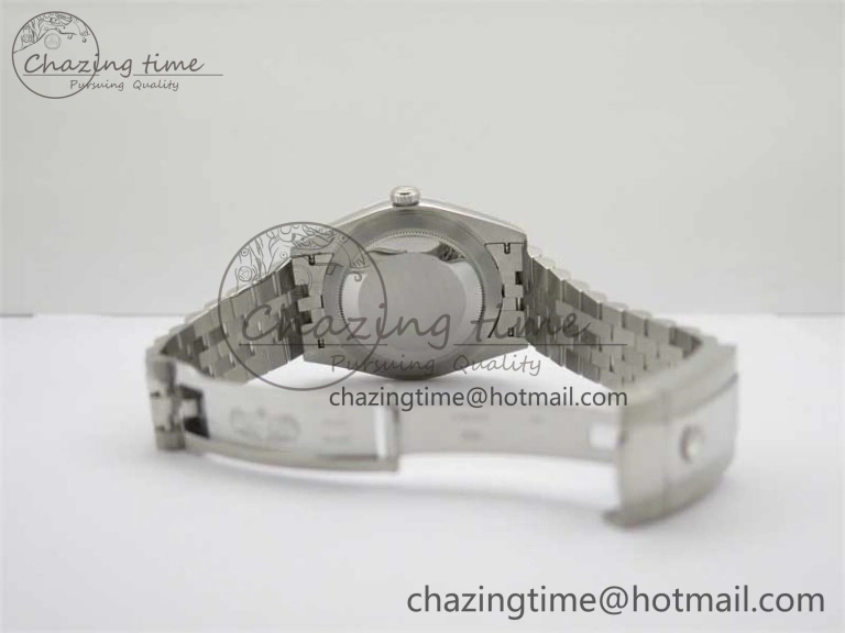 DateJust 41 126334 ZF 1:1 Best Edition 904L Steel Blue Dial Roman Marker on Jubilee Bracelet A Breathable 2440