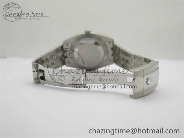 DateJust 41 126334 ZF 1:1 Best Edition 904L Steel Blue Dial Roman Marker on Jubilee Bracelet A Breathable 2440