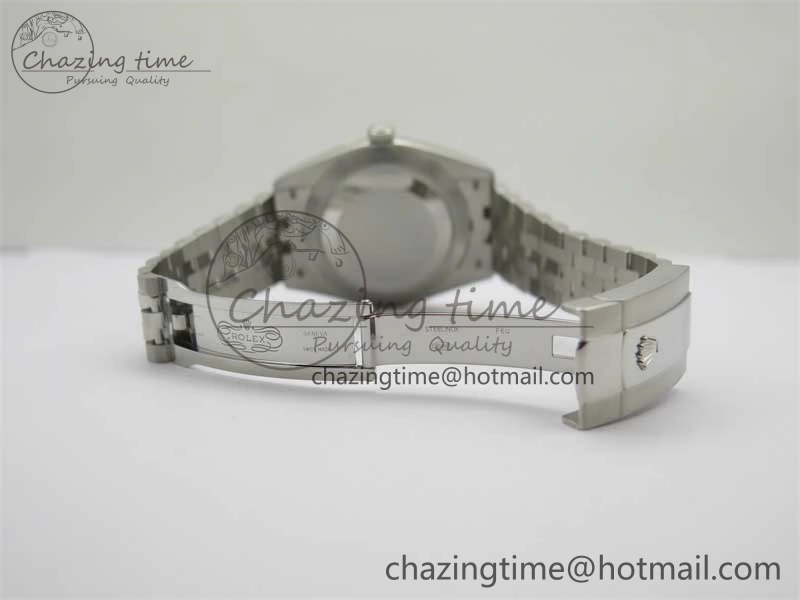 DateJust 41 126334 ZF 1:1 Best Edition 904L Steel Blue Dial Roman Marker on Jubilee Bracelet A Breathable 2440