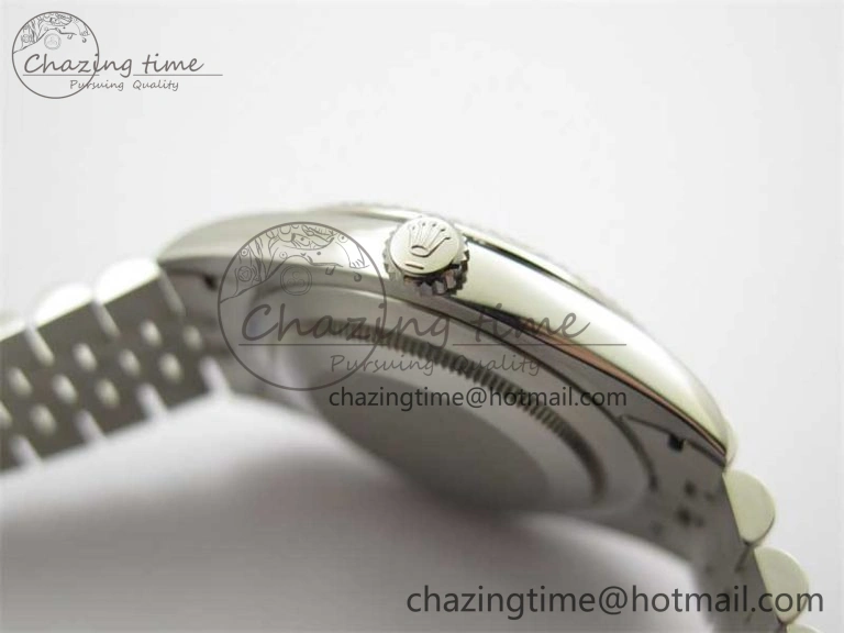 DateJust 41 126334 ZF 1:1 Best Edition 904L Steel Blue Dial Roman Marker on Jubilee Bracelet A Breathable 2440