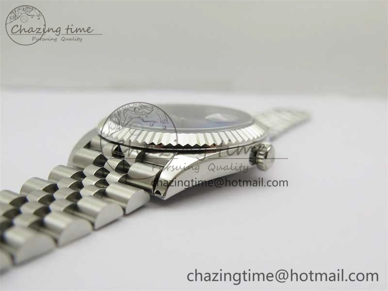 DateJust 41 126334 ZF 1:1 Best Edition 904L Steel Blue Dial Roman Marker on Jubilee Bracelet A Breathable 2440