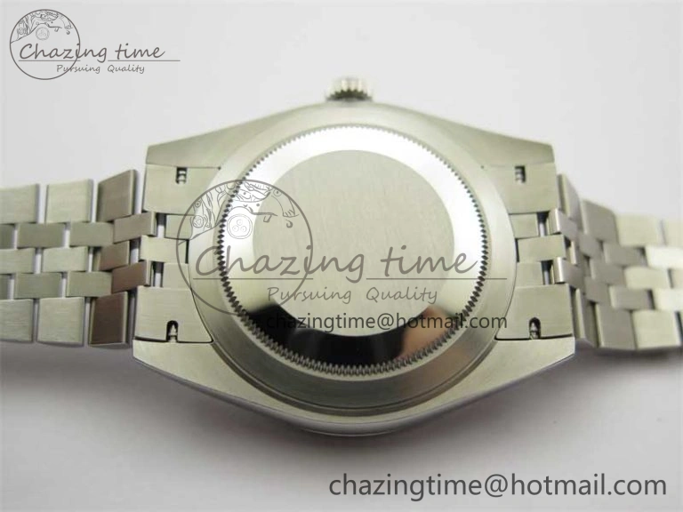 DateJust 41 126334 ZF 1:1 Best Edition 904L Steel Blue Dial Roman Marker on Jubilee Bracelet A Breathable 2440