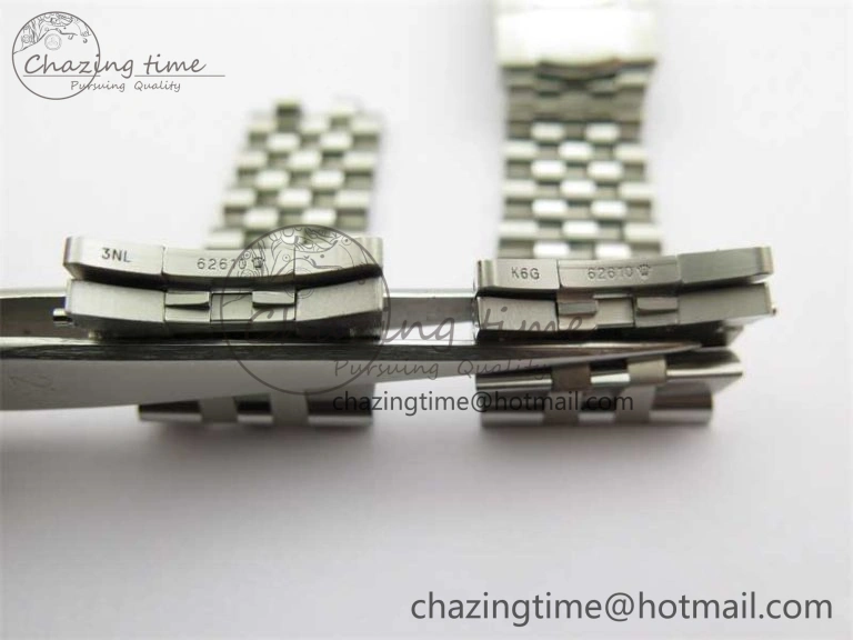DateJust 41 126334 ZF 1:1 Best Edition 904L Steel Blue Dial Roman Marker on Jubilee Bracelet A Breathable 2440