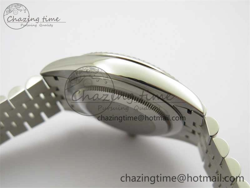 DateJust 41 126334 ZF 1:1 Best Edition 904L Steel Blue Dial Roman Marker on Jubilee Bracelet A Breathable 2440