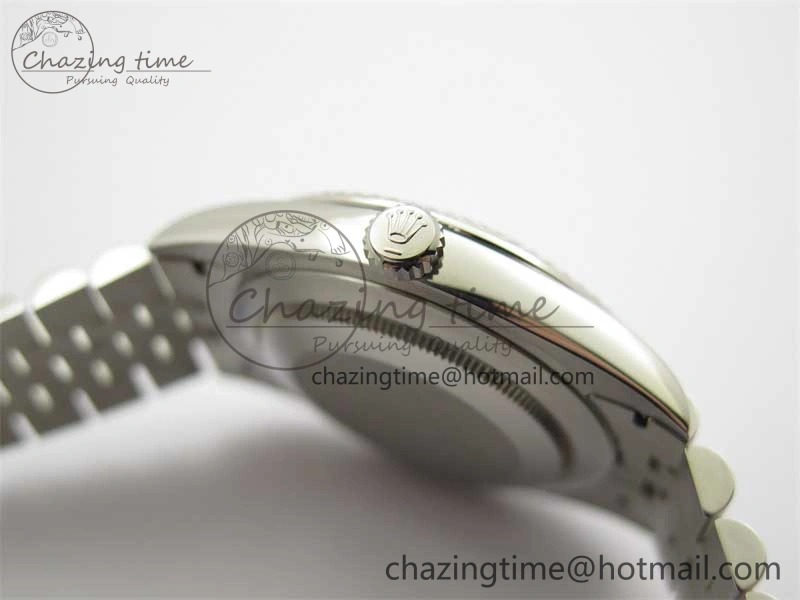 Stretchable DateJust 41 126334 ZF 1:1 Best Edition 904L Steel Blue Dial Stick Marker on Jubilee Bracelet A 2438