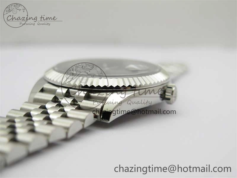 Stretchable DateJust 41 126334 ZF 1:1 Best Edition 904L Steel Blue Dial Stick Marker on Jubilee Bracelet A 2438
