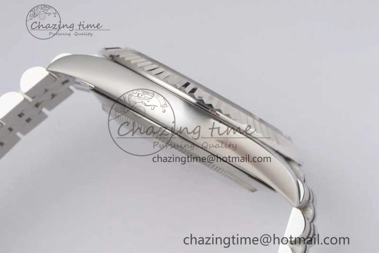 DateJust 41 126334 ZF 1:1 Best Edition 904L Steel Gray Dial Stick Marker on Jubilee Bracelet A UrbanChic 2372