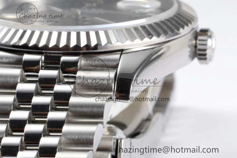 DateJust 41 126334 ZF 1:1 Best Edition 904L Steel Gray Dial Stick Marker on Jubilee Bracelet A UrbanChic 2372