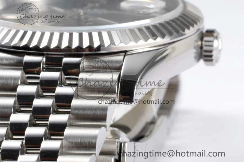 DateJust 41 126334 ZF 1:1 Best Edition 904L Steel Gray Dial Stick Marker on Jubilee Bracelet A UrbanChic 2372