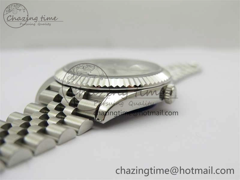 DateJust 41 126334 ZF 1:1 Best Edition 904L Steel Silver Dial Stick Marker on Jubilee Bracelet A Classic 2437