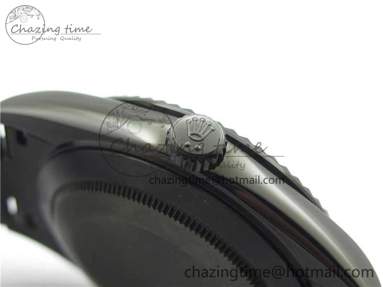 Supportive DateJust 41 All Black PVD VRF Best Edition Black Dial Diamonds Markers on PVD Oyster Bracelet A 2791