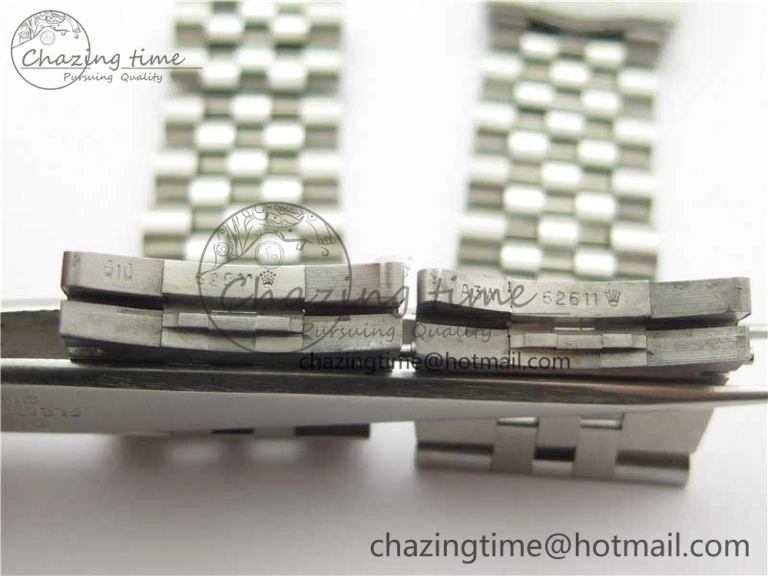 MultiPurpose DateJust 41 SS 126333 Fluted Bezel DJF Best Edition 904L Steel Gray Dial Green Roman Markers on Jubilee Bracelet A 10559