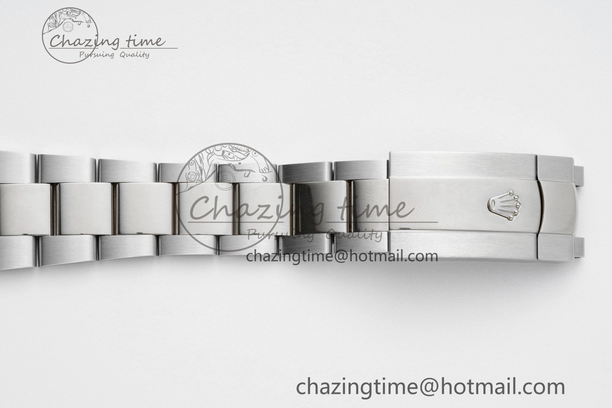 Chic DateJust 41 SS Fluted Bezel KING 1:1 Best Edition 904L Steel Gray Dial Green Roman on Oyster Bracelet VR 2217