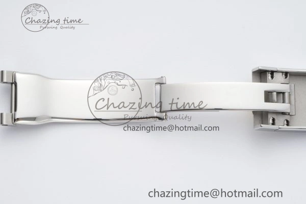 Chic DateJust 41 SS Fluted Bezel KING 1:1 Best Edition 904L Steel Gray Dial Green Roman on Oyster Bracelet VR 2217