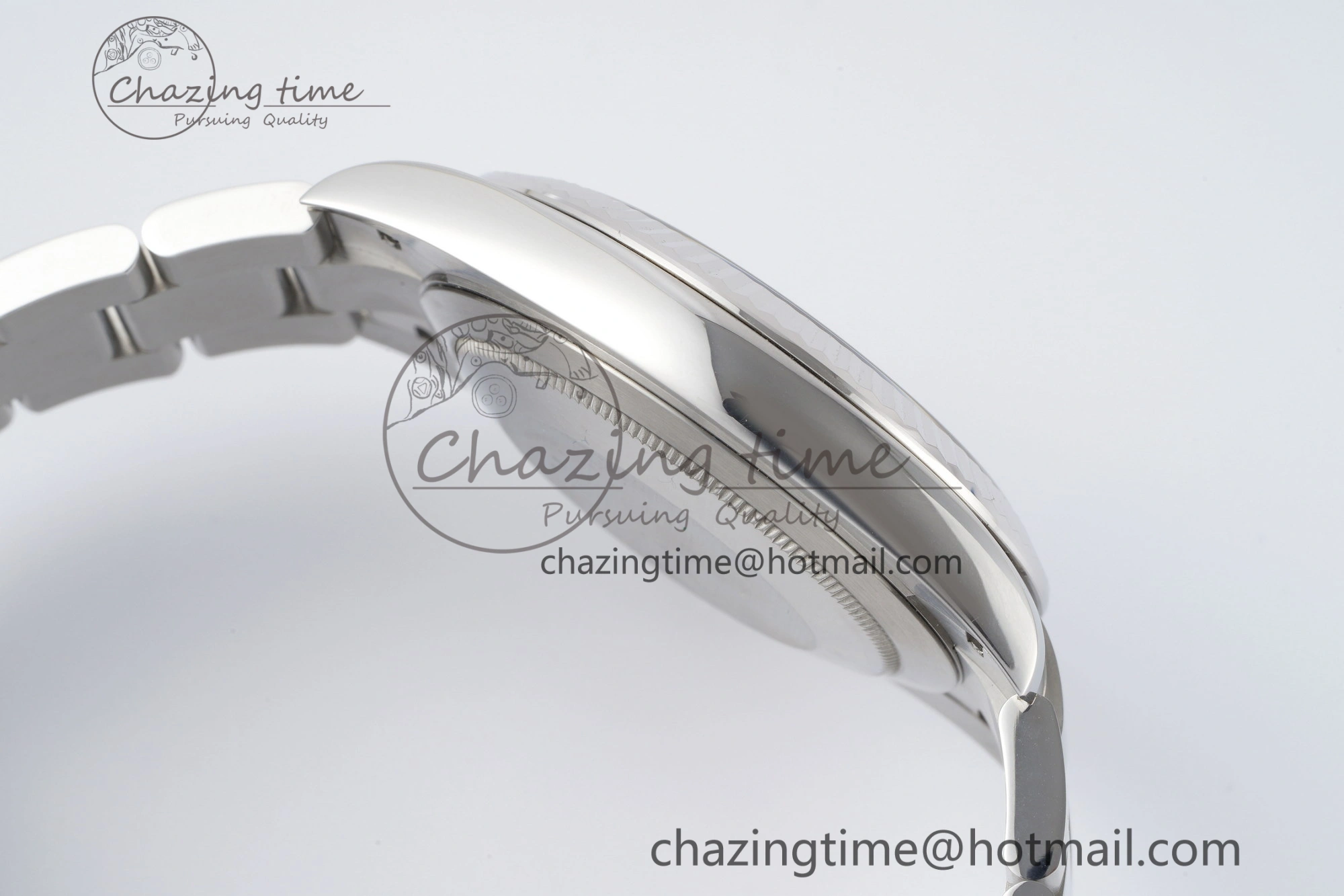 Seasonal DateJust 41 SS Fluted Bezel KING 1:1 Best Edition 904L Steel Gray Dial on Oyster Bracelet VR 2220