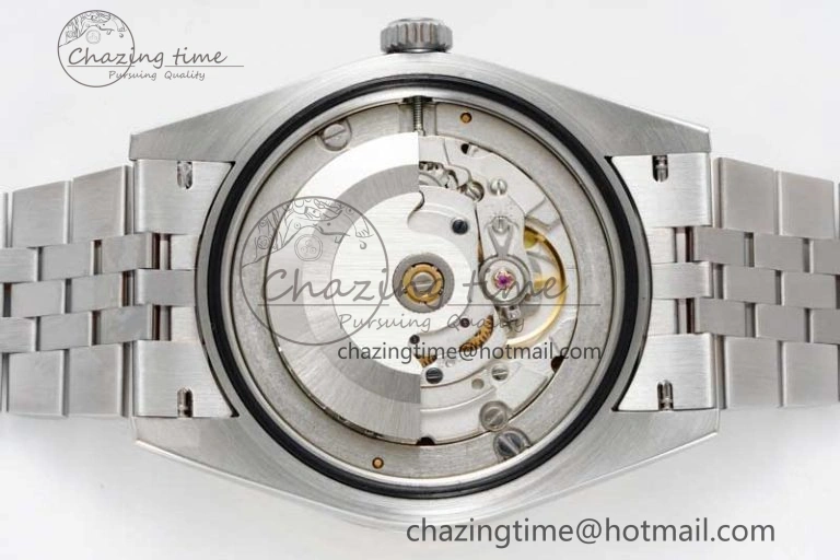 DateJust 41 SS JDF 1:1 Best Edition 904L Steel Black Stick Dial on SS Jubilee Bracelet VR3235 V Stretchable 2111