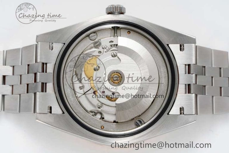 DateJust 41 SS JDF 1:1 Best Edition 904L Steel Black Stick Dial on SS Jubilee Bracelet VR3235 V Stretchable 2111