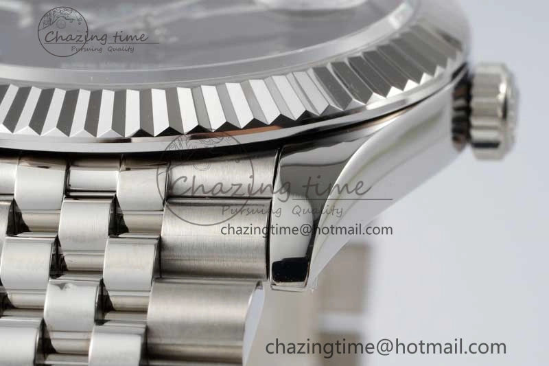 DateJust 41 SS JDF 1:1 Best Edition 904L Steel Black Stick Dial on SS Jubilee Bracelet VR3235 V Stretchable 2111