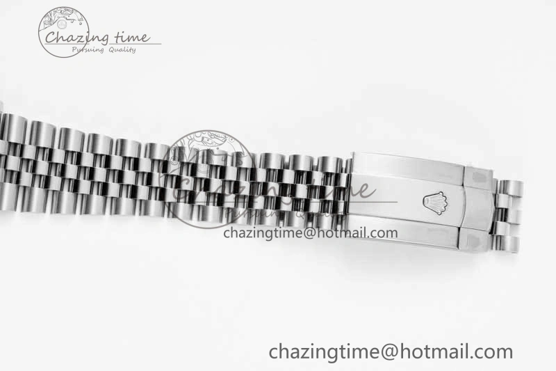 DateJust 41 SS JDF 1:1 Best Edition 904L Steel Blue Stick Dial on SS Jubilee Bracelet VR3235 V GoAnywhere 2115