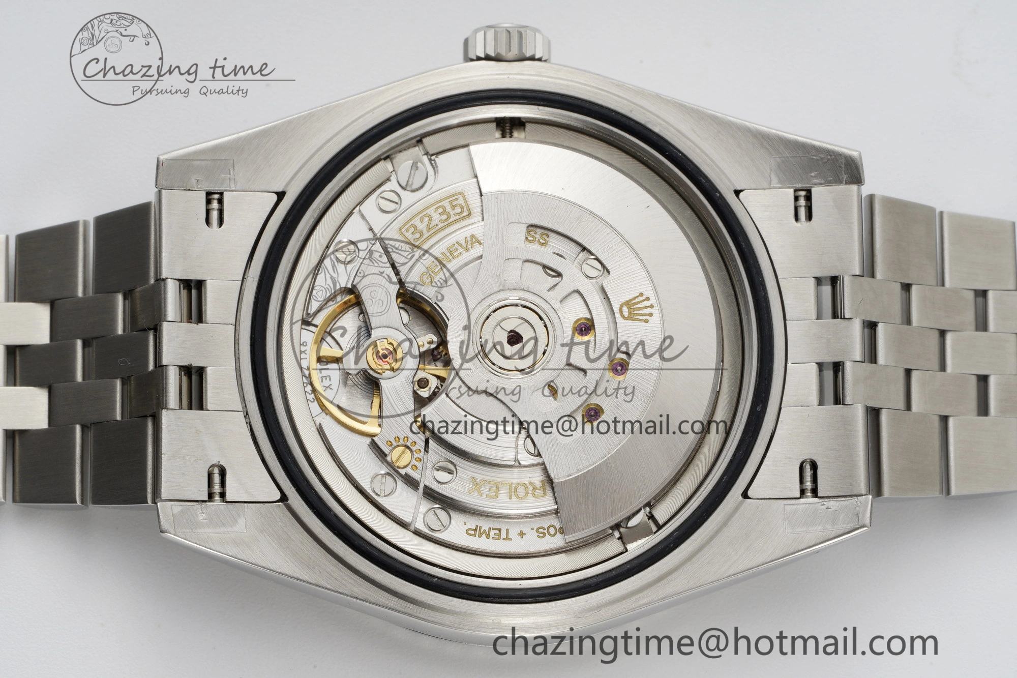 DateJust 41 SS JDF 904L Steel Blue Textured Dial on Jubilee Bracelet VR3235 V Lightweight 2235