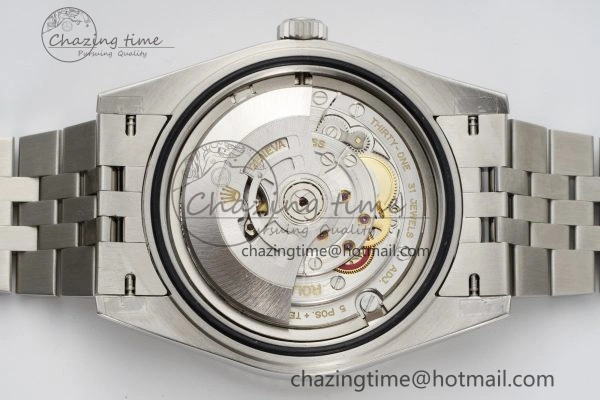DateJust 41 SS JDF 904L Steel Blue Textured Dial on Jubilee Bracelet VR3235 V Lightweight 2235