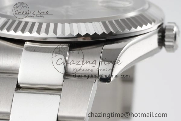 Premium DateJust 41 SS JDF 904L Steel Green Sundust Dial Arabic Markers on Oyster Bracelet VR3235 V 2238