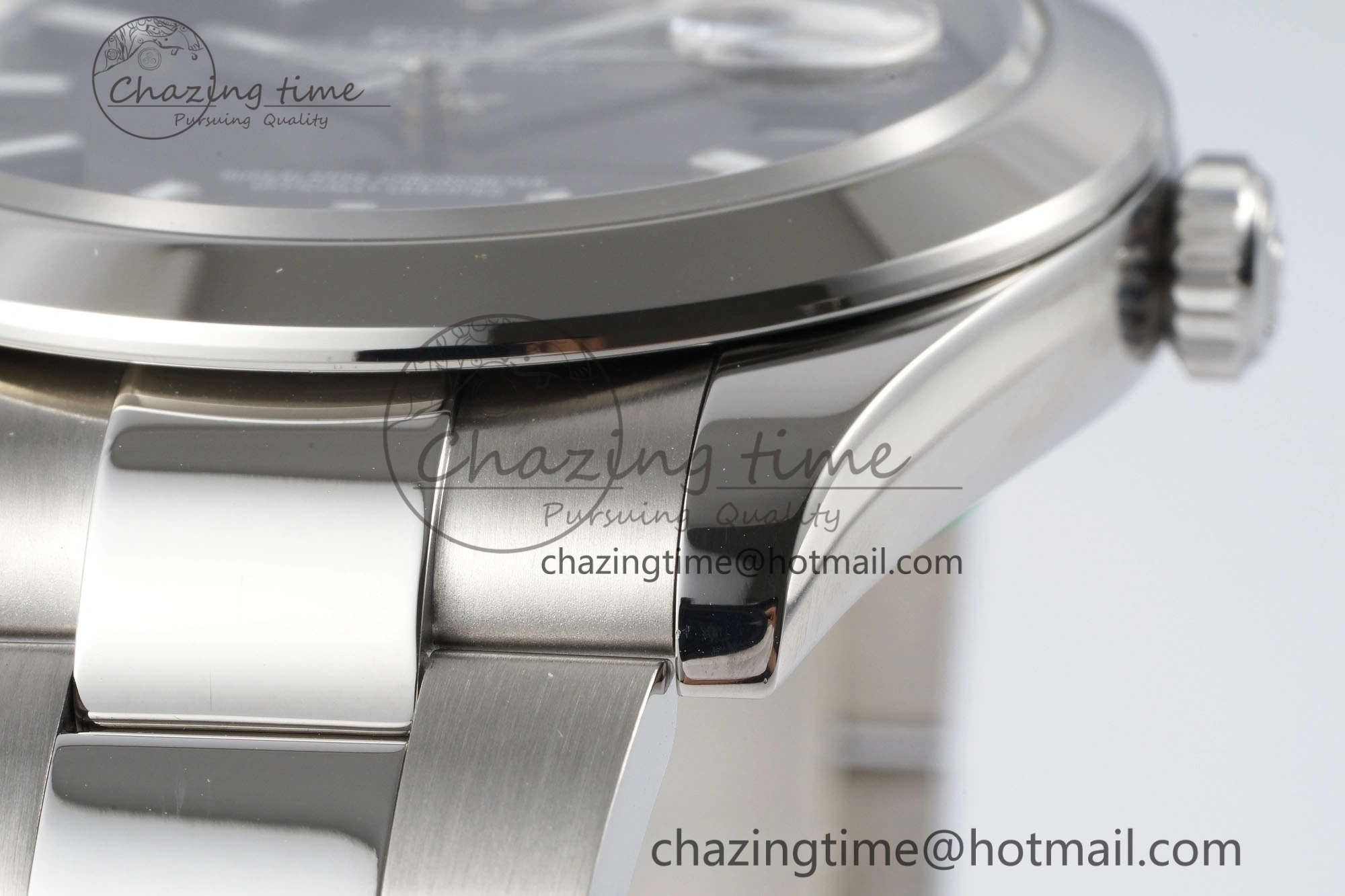 DateJust 41 SS Polished Bezel KING 1:1 Best Edition 904L Steel Black Stick Dial on Oyster Bracelet VR Sophisticated 2166
