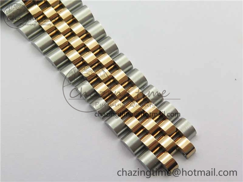 DateJust 41 SS RG 126333 Fluted Bezel DJF Best Edition 904L Steel Gray Dial Green Roman Markers on Jubilee Bracelet A Stylish 10556