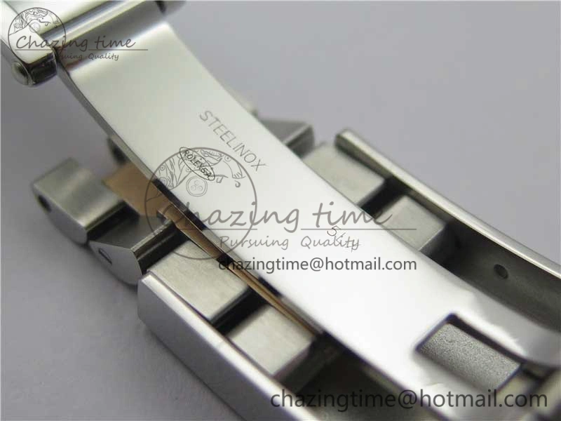 DateJust 41 SS RG 126333 Fluted Bezel DJF Best Edition 904L Steel Gray Dial Green Roman Markers on Jubilee Bracelet A Stylish 10556
