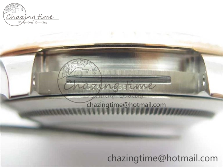 DateJust 41 SS RG 126333 Fluted Bezel DJF Best Edition 904L Steel Gray Dial Green Roman Markers on Jubilee Bracelet A Stylish 10556