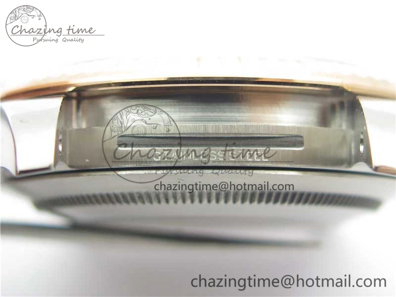 DateJust 41 SS RG 126333 Fluted Bezel DJF Best Edition 904L Steel Gray Dial Green Roman Markers on Jubilee Bracelet A Stylish 10556