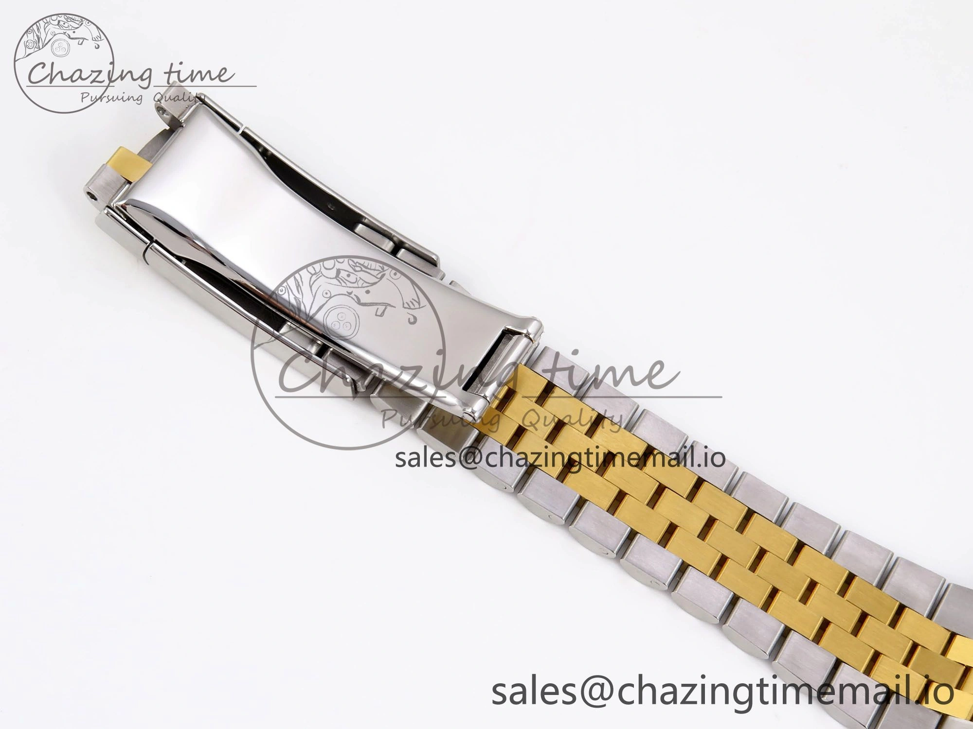 DateJust 41 SS YG ARF 1:1 Best Edition 904L Steel Gray Green Roman Dial on Jubilee Bracelet SH3235 (Gain Weight) ZipUp 1218