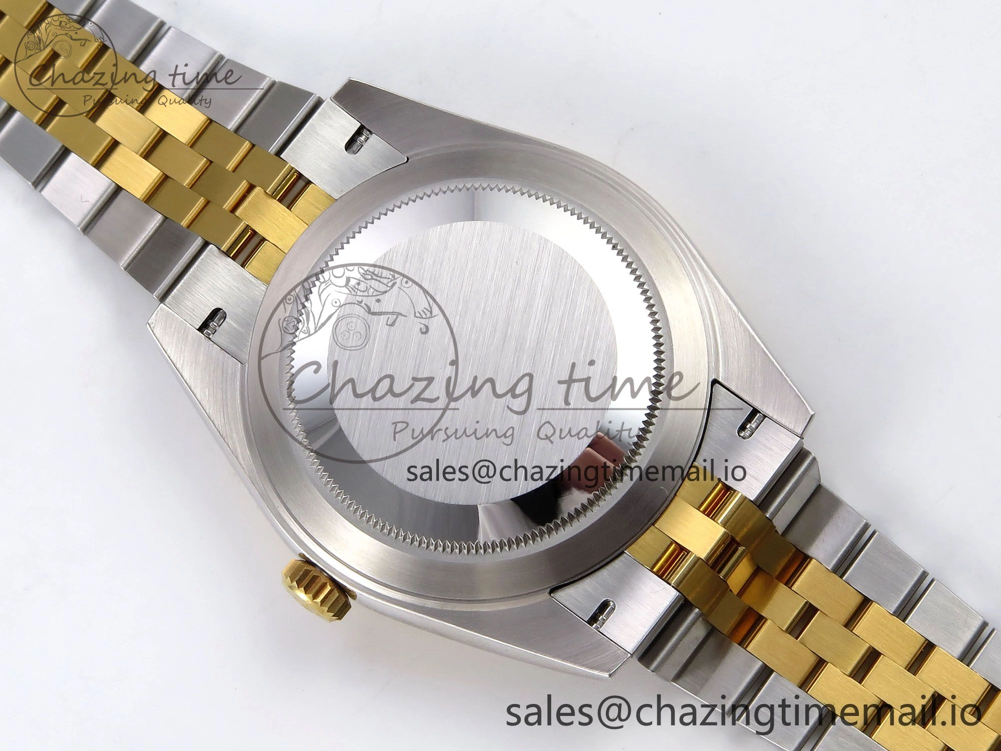 DateJust 41 SS YG ARF 1:1 Best Edition 904L Steel Gray Green Roman Dial on Jubilee Bracelet SH Timeless 1245