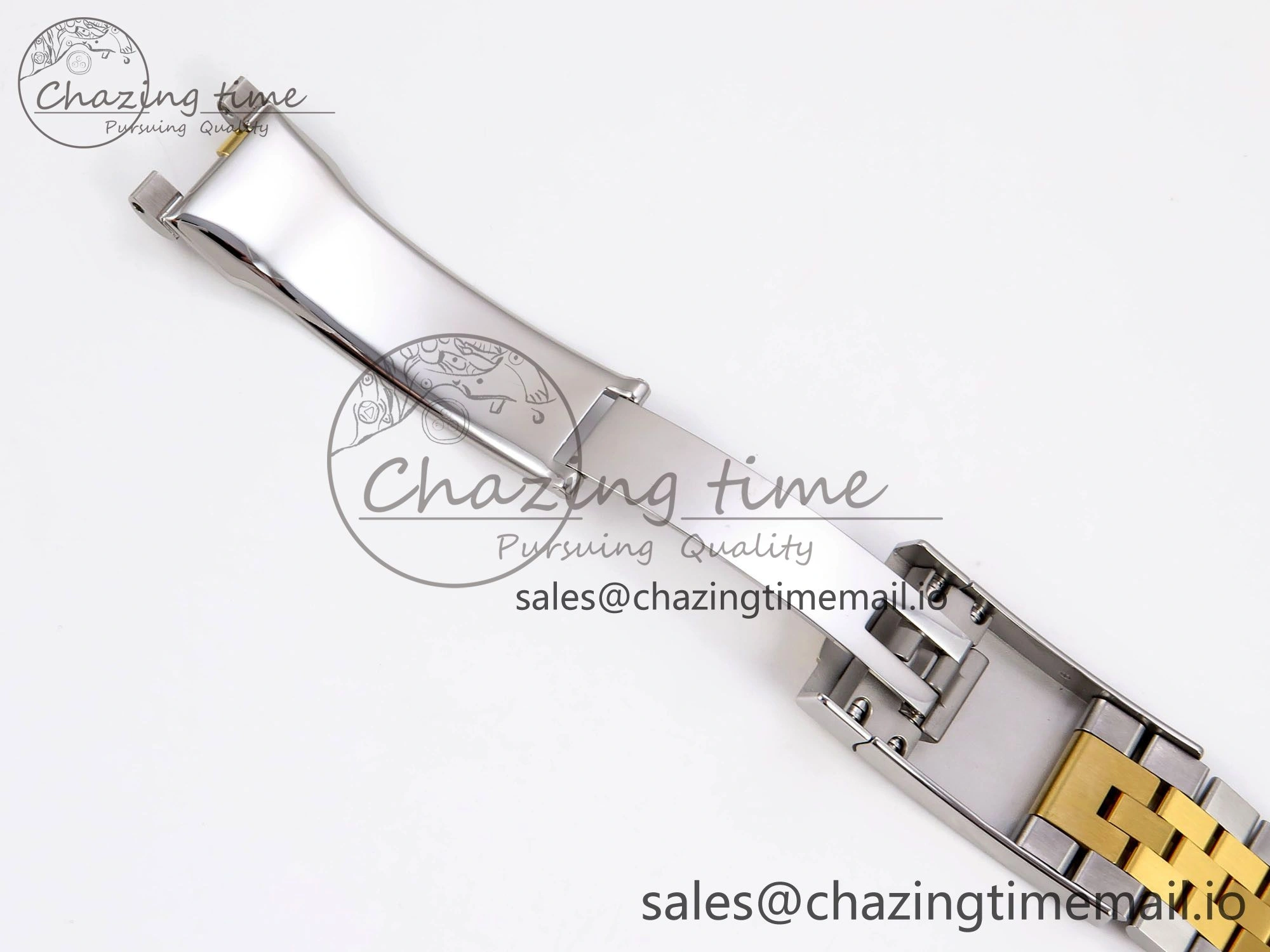 DateJust 41 SS YG ARF 1:1 Best Edition 904L Steel Gray Green Roman Dial on Jubilee Bracelet SH Timeless 1245