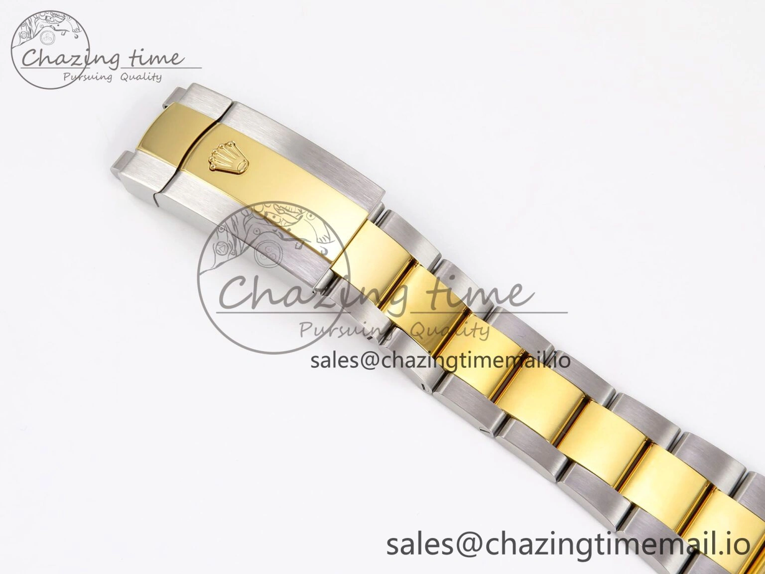 DateJust 41 SS YG ARF 1:1 Best Edition 904L Steel Gray Green Roman Dial on Oyster Bracelet SH Reliable 1254
