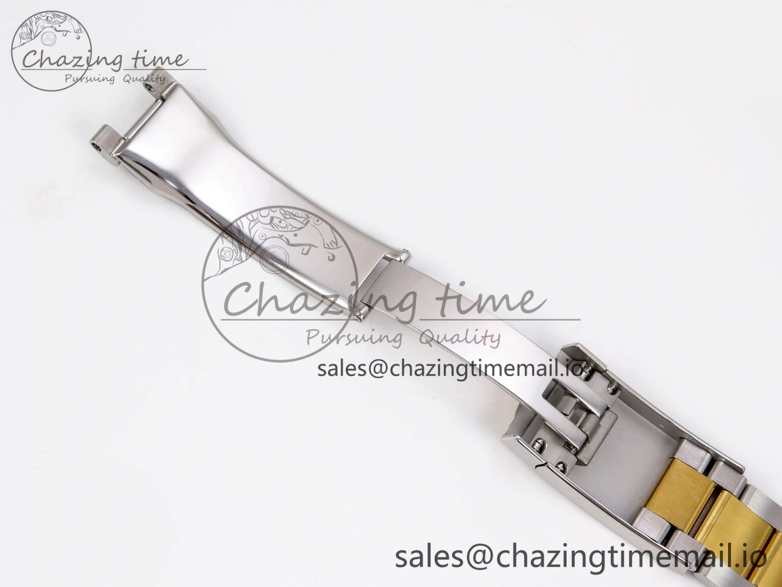 TravelReady DateJust 41 SS YG ARF 1:1 Best Edition 904L Steel White MOP Dial on Oyster Bracelet SH 1257