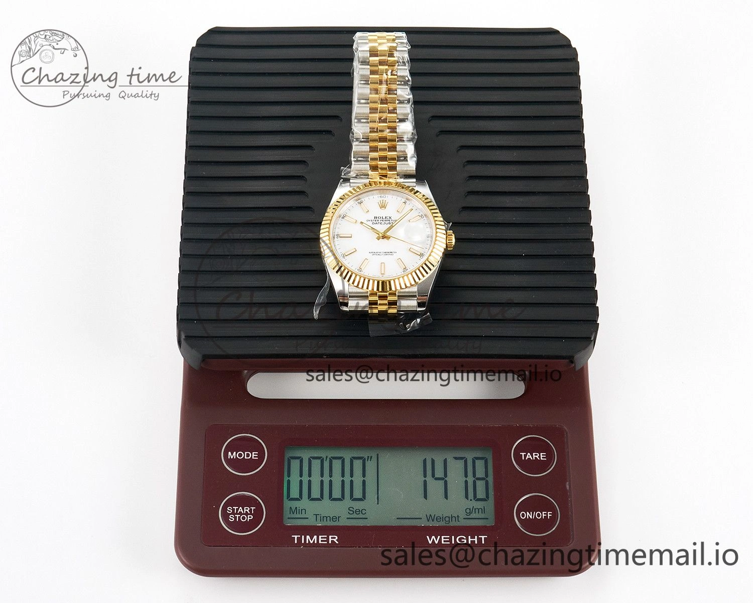 Attractive DateJust 41 SS YG ARF 1:1 Best Edition 904L Steel White Stick Dial on Jubilee Bracelet SH3235 (Gain Weight) 1223