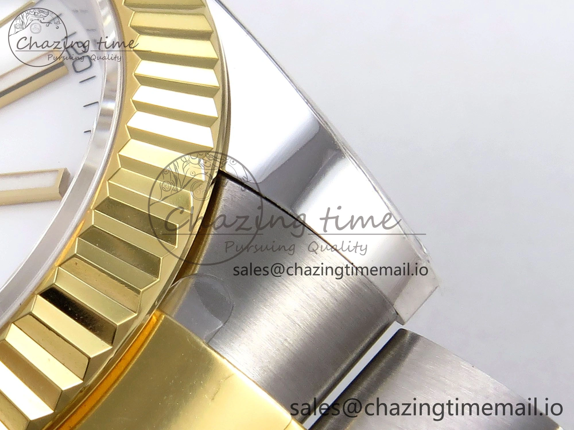 DateJust 41 SS YG ARF 1:1 Best Edition 904L Steel White Stick Dial on Oyster Bracelet SH3235 (Gain Weight) TopPick 1233