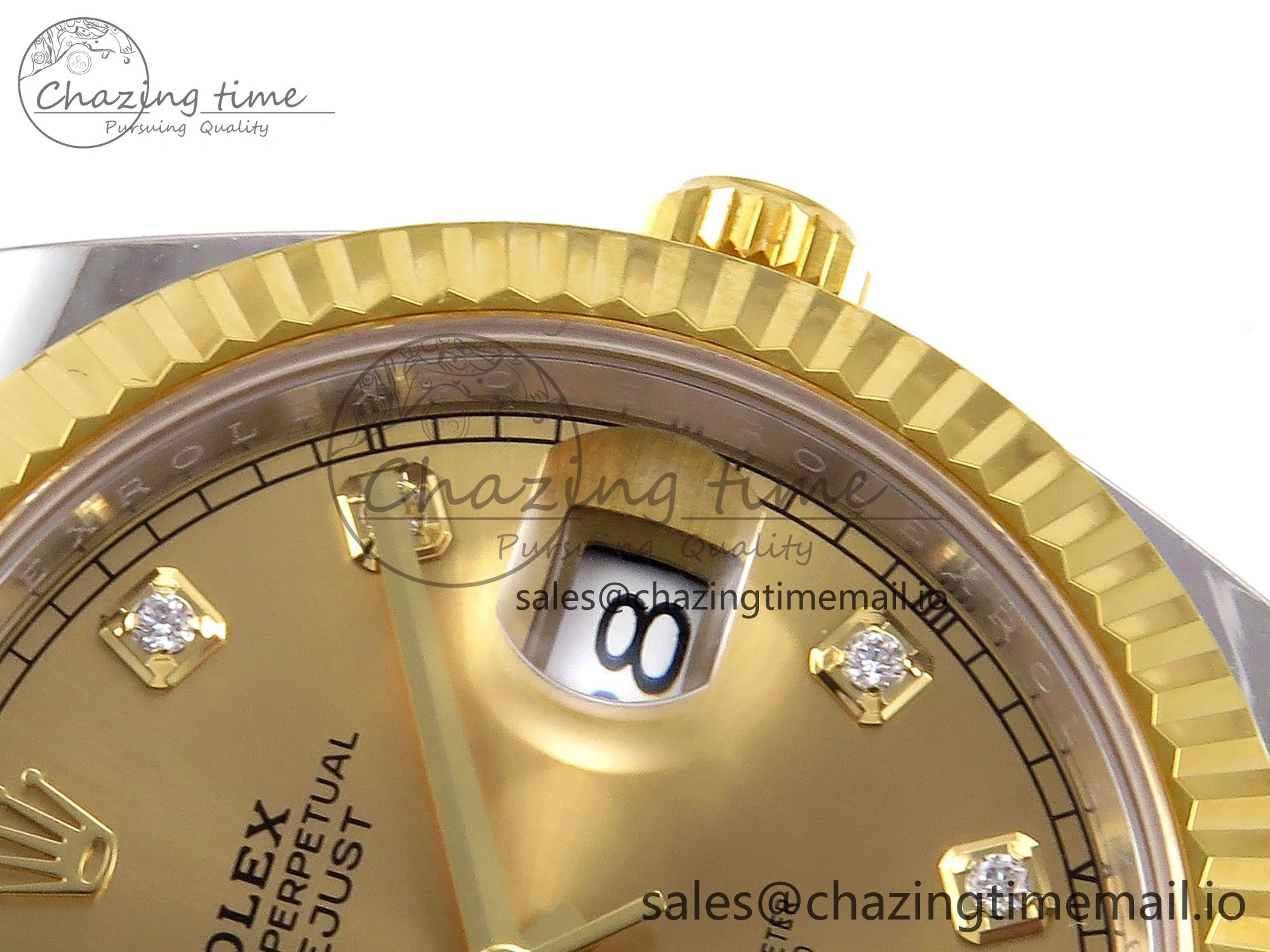 Durable DateJust 41 SS YG ARF 1:1 Best Edition 904L Steel YG Diamonds Dial on Jubilee Bracelet SH3235 (Gain Weight) 1217