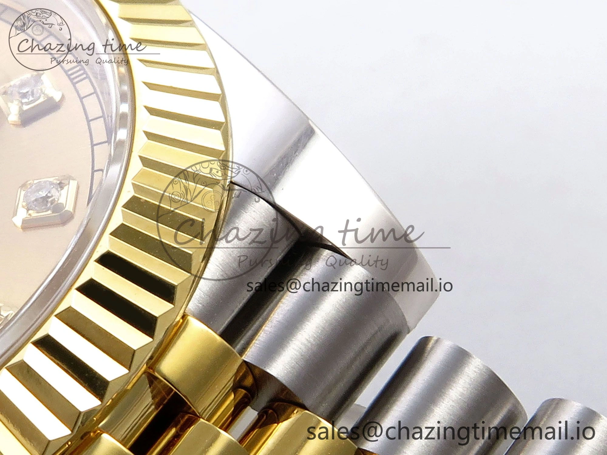 Durable DateJust 41 SS YG ARF 1:1 Best Edition 904L Steel YG Diamonds Dial on Jubilee Bracelet SH3235 (Gain Weight) 1217