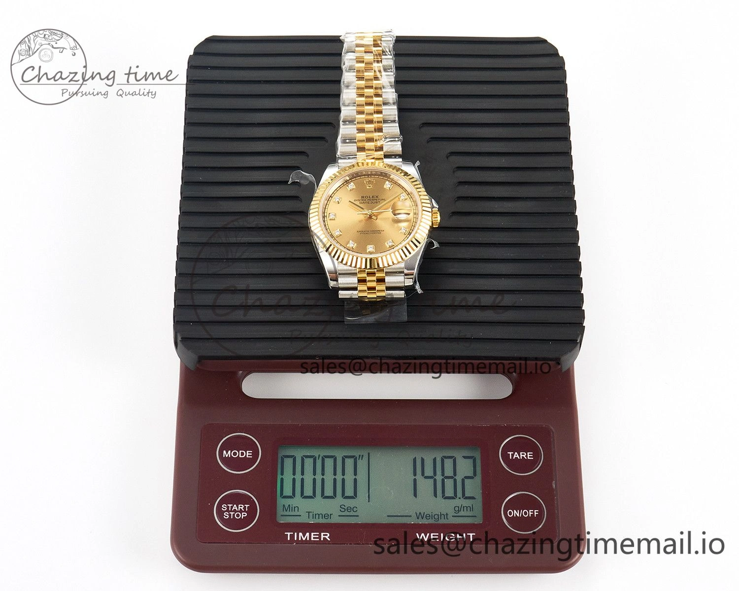Durable DateJust 41 SS YG ARF 1:1 Best Edition 904L Steel YG Diamonds Dial on Jubilee Bracelet SH3235 (Gain Weight) 1217