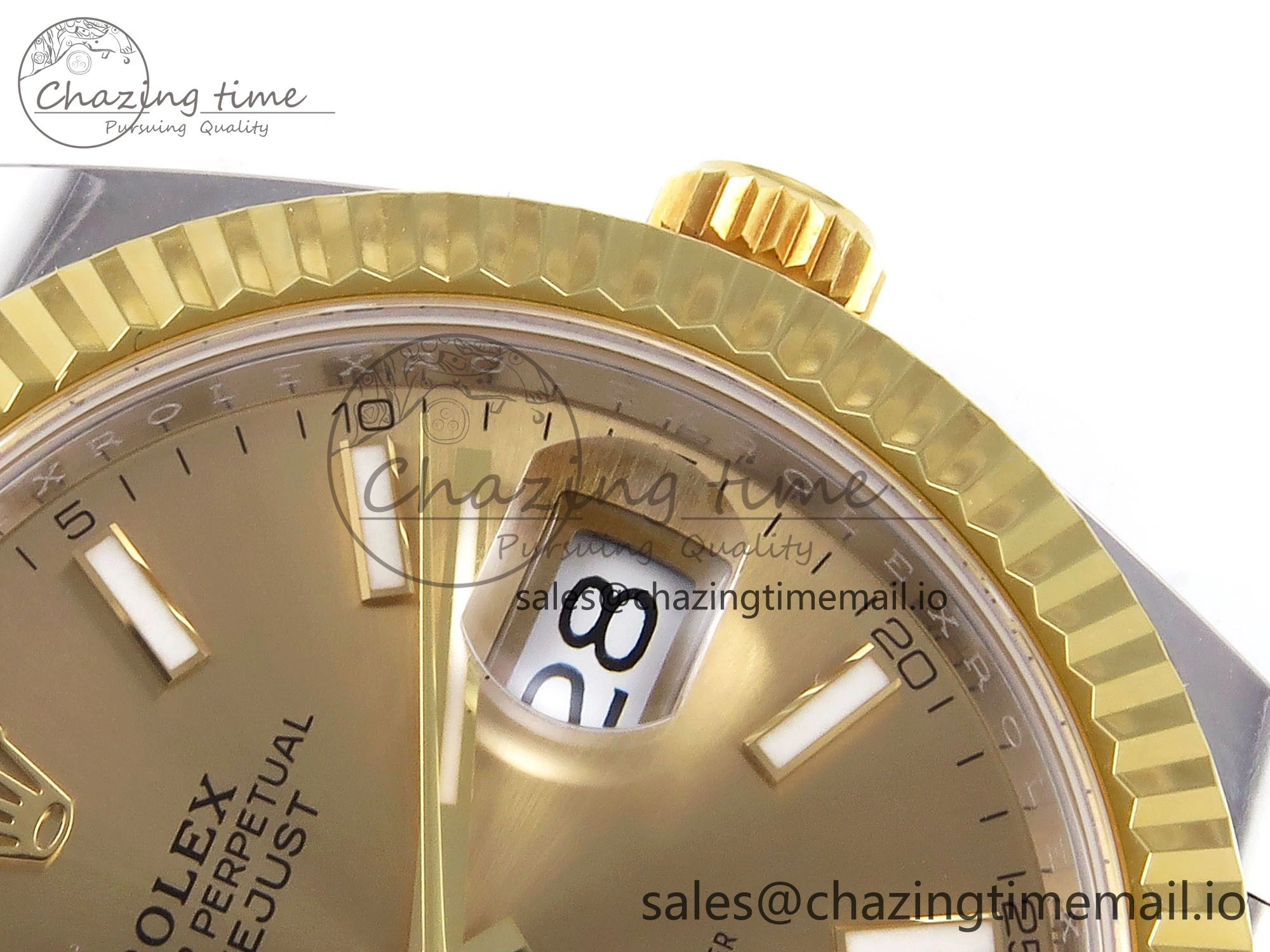 Soft DateJust 41 SS YG ARF 1:1 Best Edition 904L Steel YG Stick Dial on Jubilee Bracelet SH3235 (Gain Weight) 1228