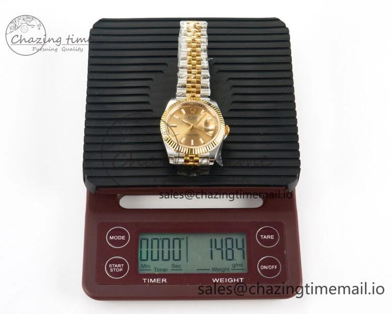 Soft DateJust 41 SS YG ARF 1:1 Best Edition 904L Steel YG Stick Dial on Jubilee Bracelet SH3235 (Gain Weight) 1228