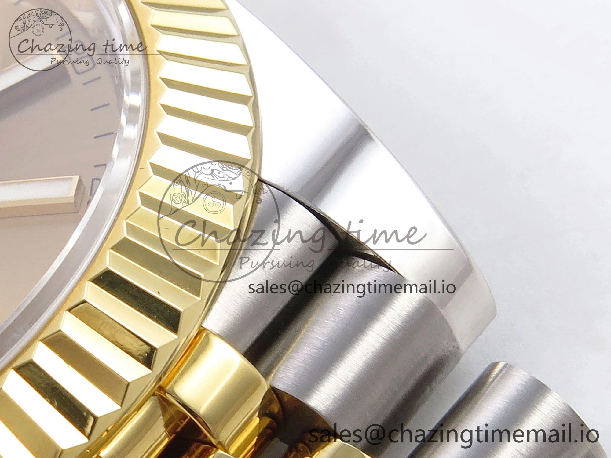 Affordable DateJust 41 SS YG ARF 1:1 Best Edition 904L Steel YG Stick Dial on Jubilee Bracelet SH 1253