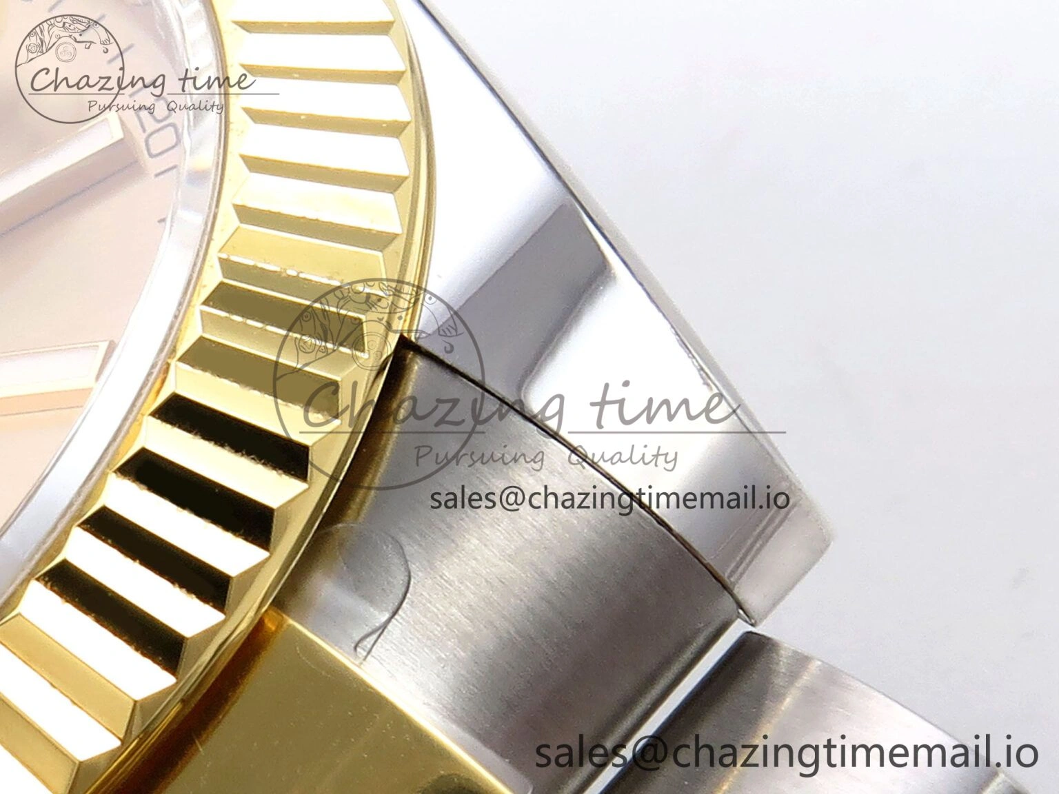 DateJust 41 SS YG ARF 1:1 Best Edition 904L Steel YG Stick Dial on Oyster Bracelet SH Casual 1260