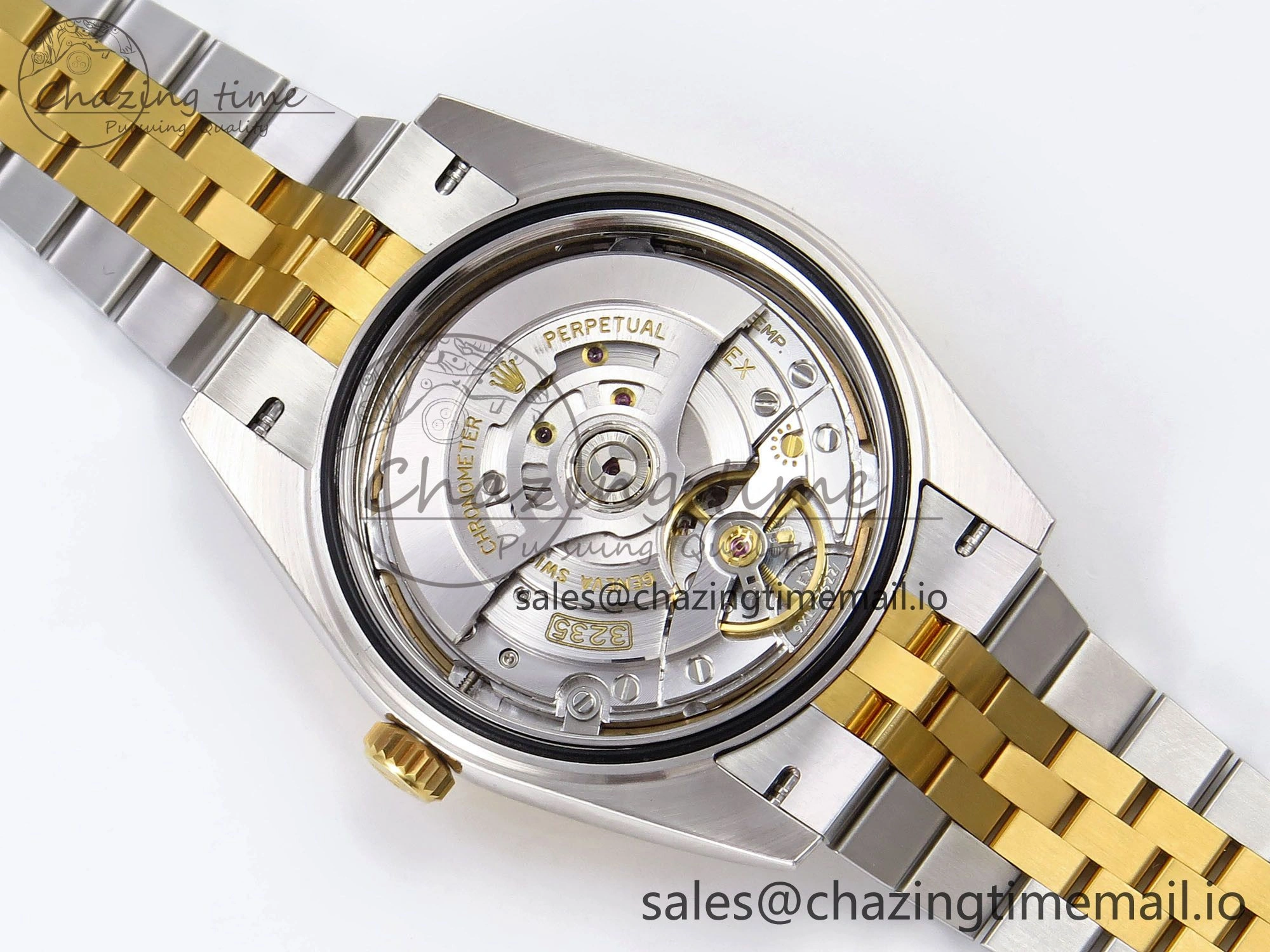 Bold DateJust 41 SS YG ARF 1:1 Best Edition 904L Steel YG Textured Stick Dial on Jubilee Bracelet SH3235 (Gain Weight) 1226