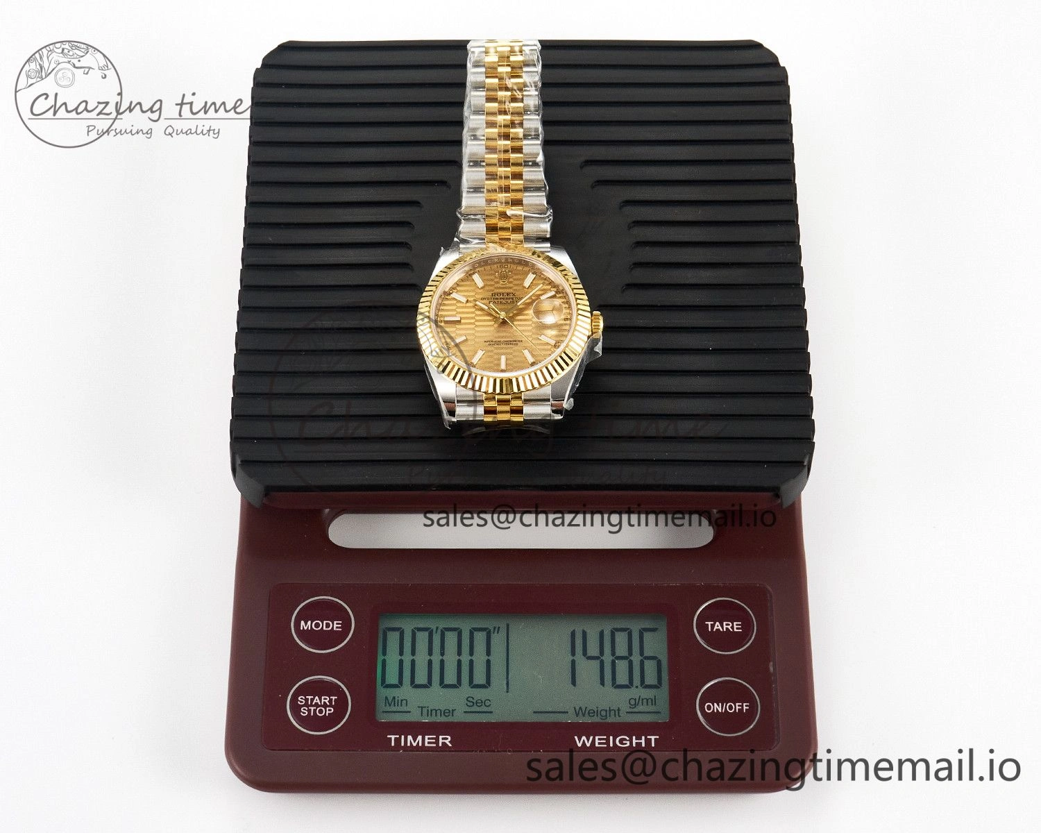 Bold DateJust 41 SS YG ARF 1:1 Best Edition 904L Steel YG Textured Stick Dial on Jubilee Bracelet SH3235 (Gain Weight) 1226